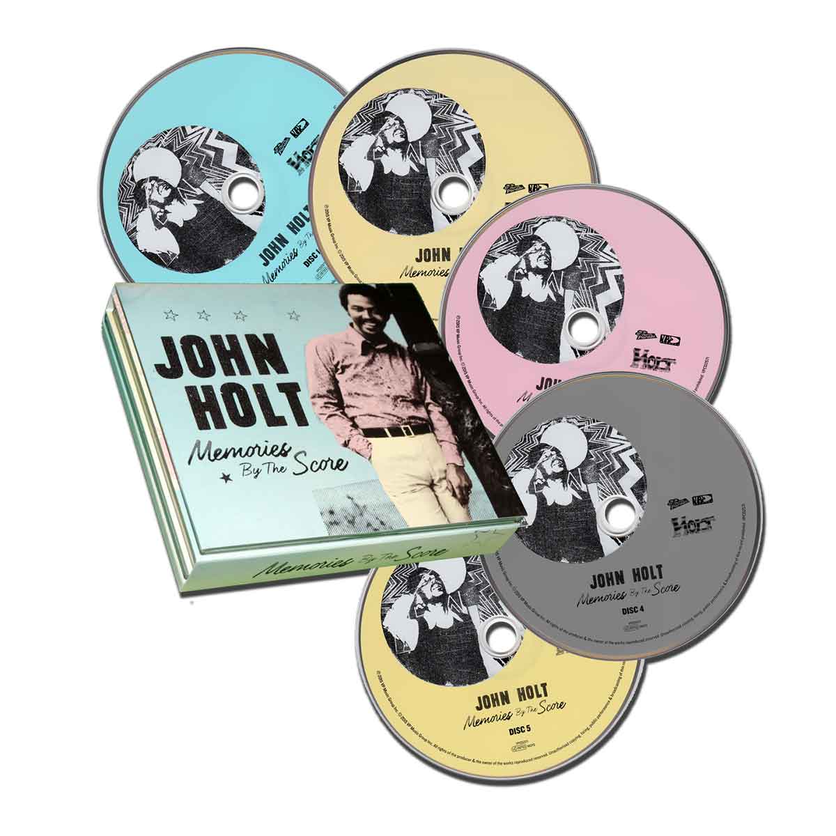 Memories By The Score John Holt 5CD Box Set